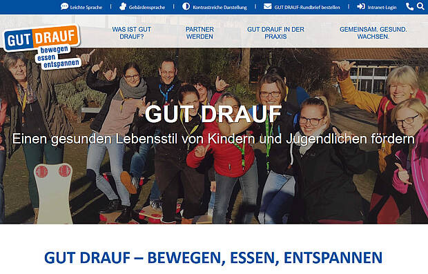 Screenshot für www.gutdrauf.net
