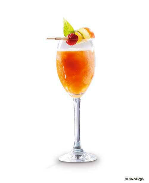 zum alkoholfreien Cocktail Goldener Oktober