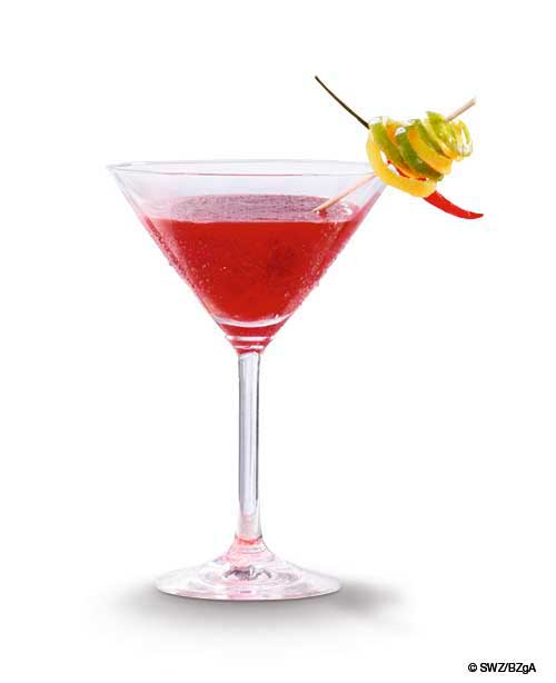 zum alkoholfreien Cocktail Powerdrink