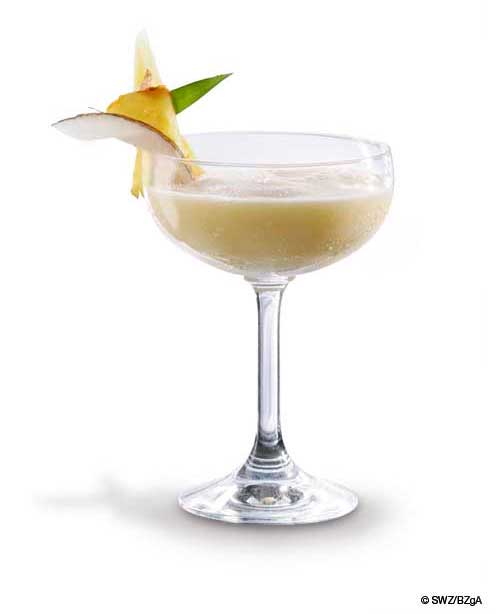 zum alkoholfreien Cocktail Raureif