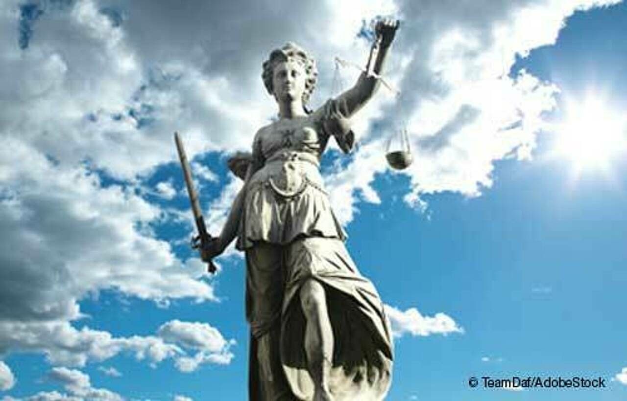 Statue der Justizia. Foto: AdobeStock