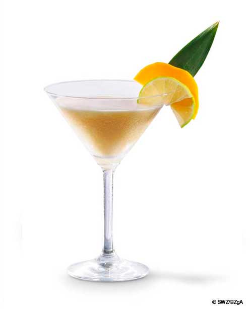 zum alkoholfreien Cocktail Augustsüße